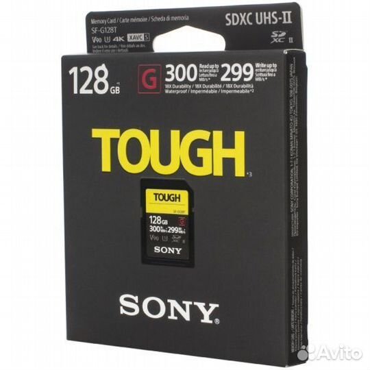 Sony SF-G 128 GB tough series UHS II sdxc 300/299