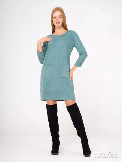 Платье новое микровельвет