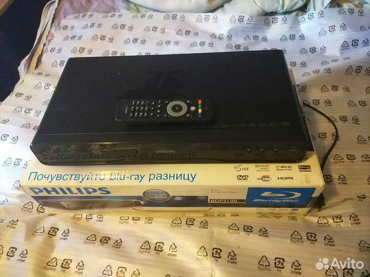 Blu ray плеер philips bdp3100