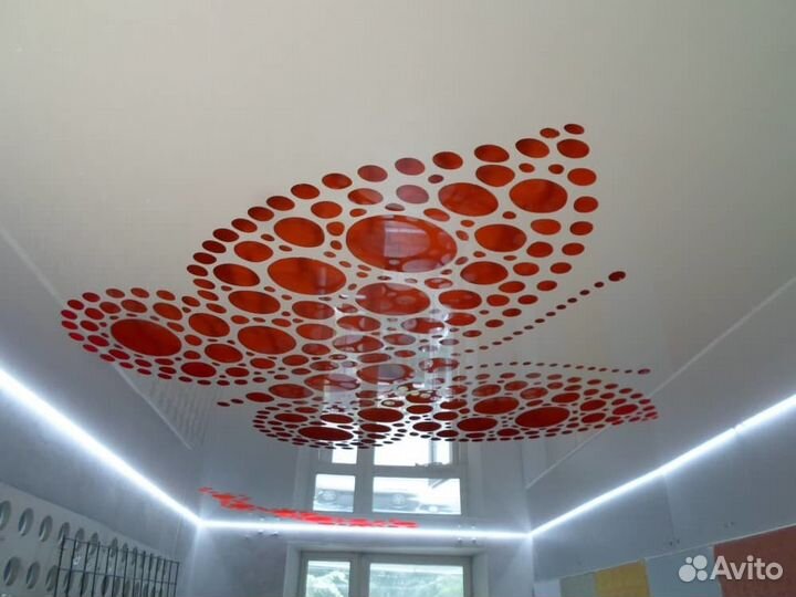 Натяжные потолки Монтаж,ремонт, слив воды