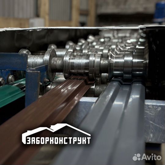 Штакетник металлический евро с доставкой