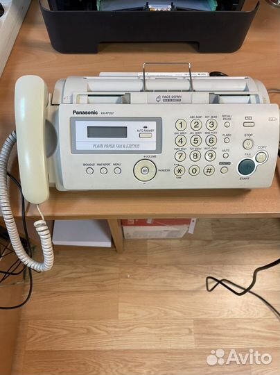 Факс Panasonic KX-FP207