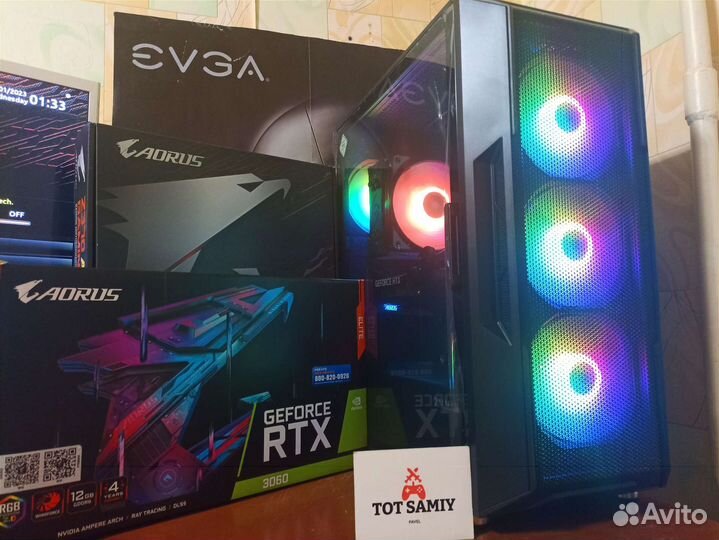 NEW Aorus Gaming SET Core i5 10600K/RTX 3060 12GB