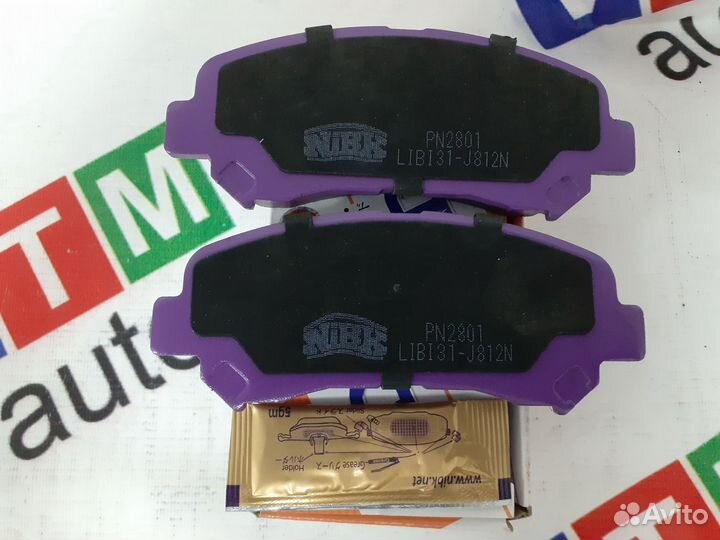 Тормозные колодки для Honda Civic, Accord, Toyota