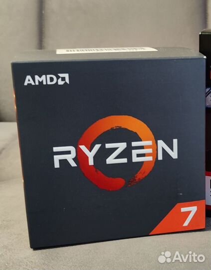 Процессор AMD ryzen 7 2700x Box