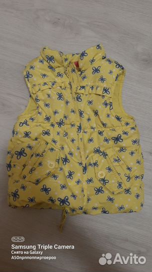 Жилетка для девочки baby GO 92