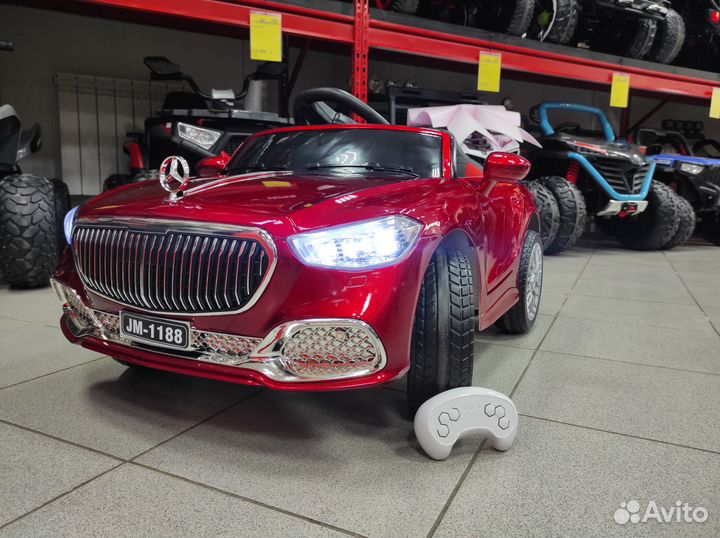 Электромобиль детский новый на пульте