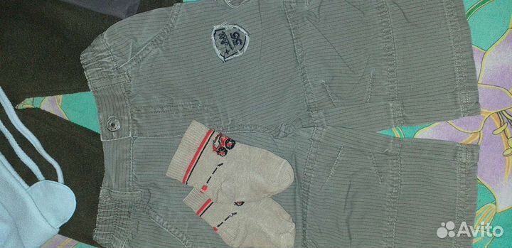 Пакет одежды и обуви для мальчика 6-12 мес