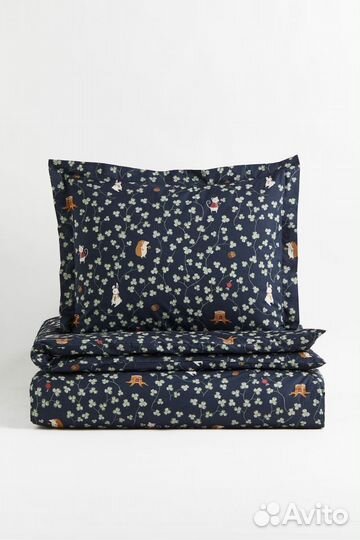 Постельное белье детское h&m home новое