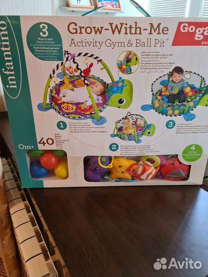 Игровой развивающий коврик