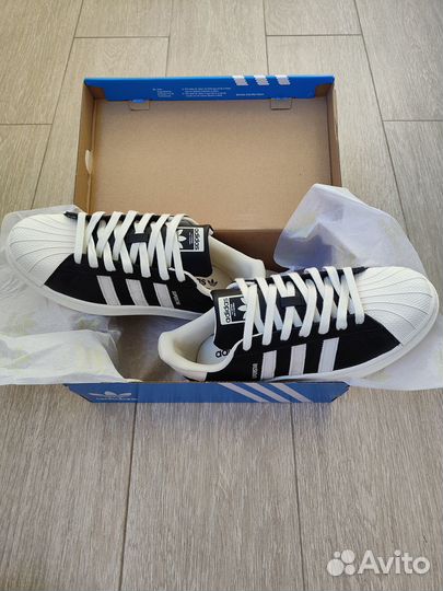 Adidas Superstar black white оригинал