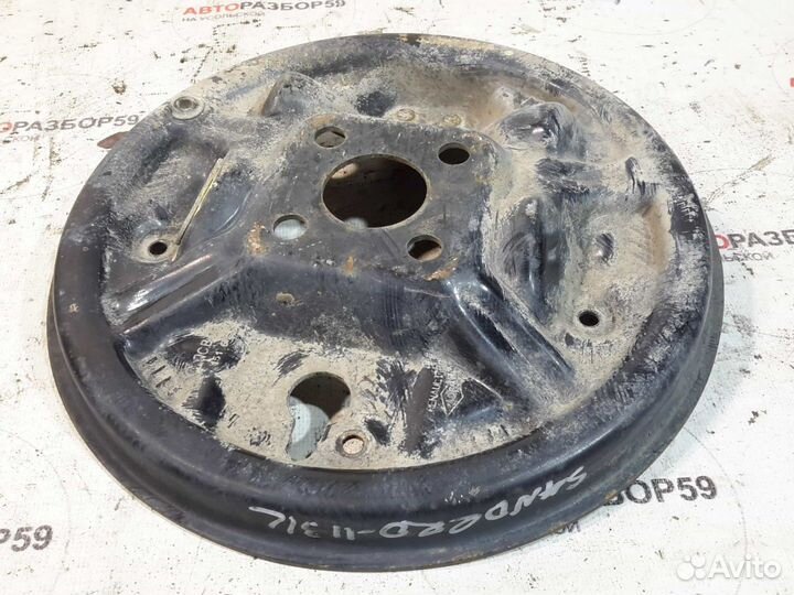 Щит тормозной задний Renault Sandero 2