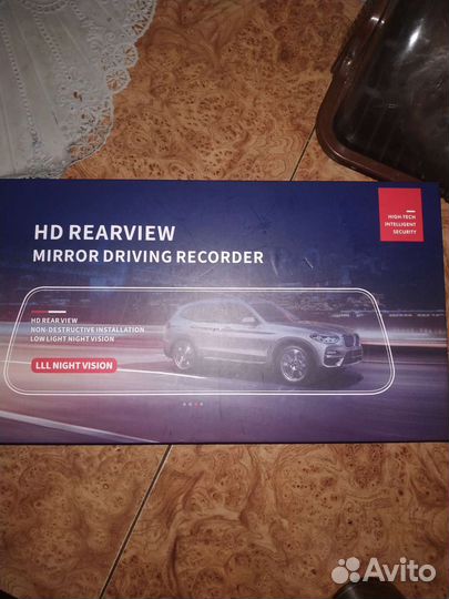 Зеркало регистратор с камерой заднего вида
