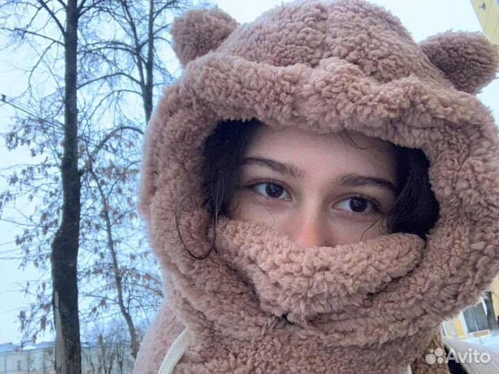 Шапка медведь