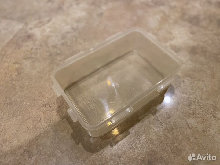 Контейнер пластиковый 12 на 19 см Россия как новый