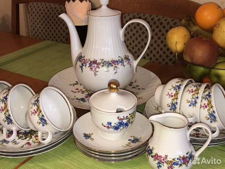 Сервиз Ильменау, гдр. Не полный. В описании