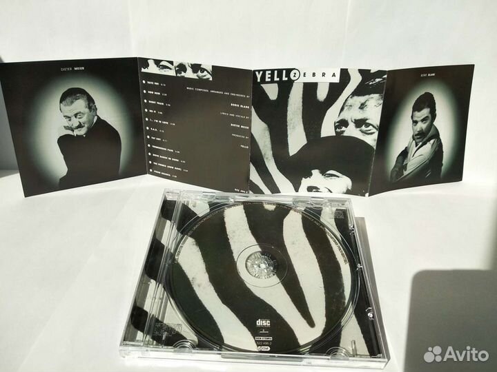 CD диск yello zebra Новый