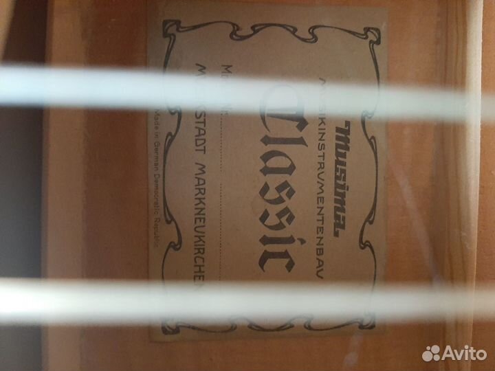 Гитара Musima Classic