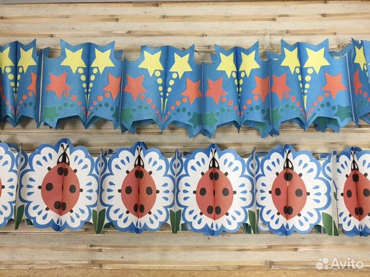 Елочные украшения, бусы СССР