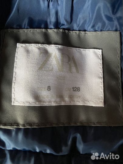 Куртка zara р.8(128)