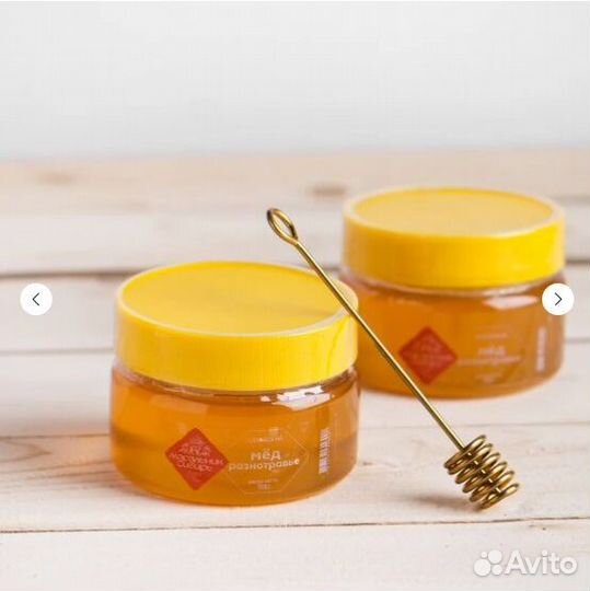 Мед с алтая, разнотравье / натуральный