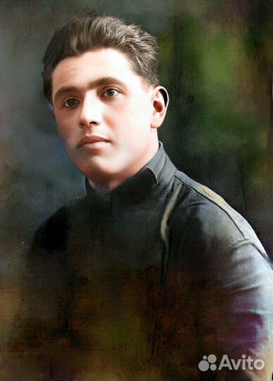 Реставрация фото, замена фона, чёрно-белое в цвет