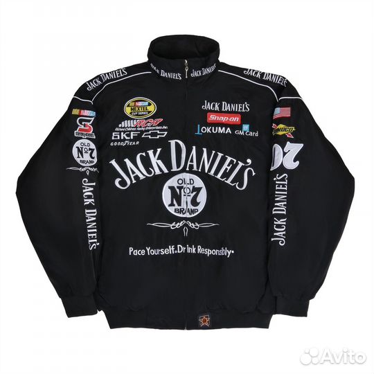 Утепленный гоночный бомбер