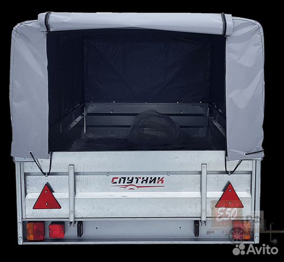 Доставка на легковом прицепе