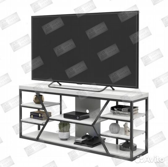 Консоль в стиле лофт «Анна»