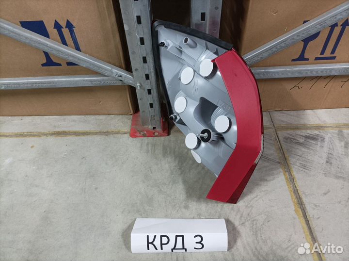 Фонарь правый Skoda Fabia 2 5J 2007-2014