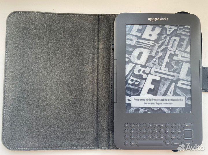 Электронная книга amazon kindle 3 keyboard