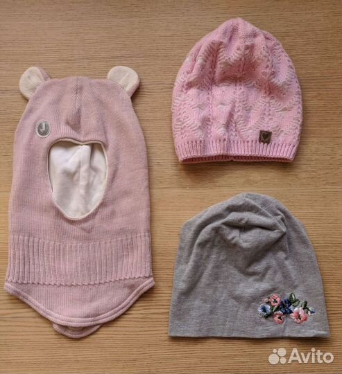 Шапки для девочки 48-52