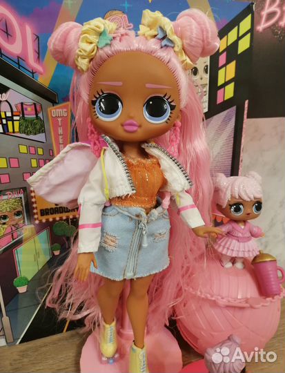 Кукла лол омг lol omg большая