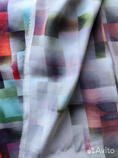 Шелковый атлас Италия 100% шелк