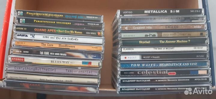 Сд диски с музыкой русской и зарубежной