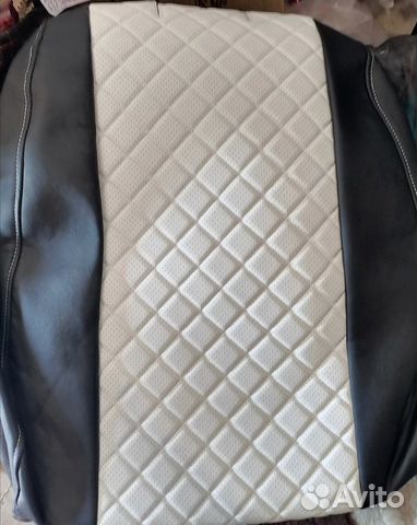 Чехлы на Чери Тигго ромб белый