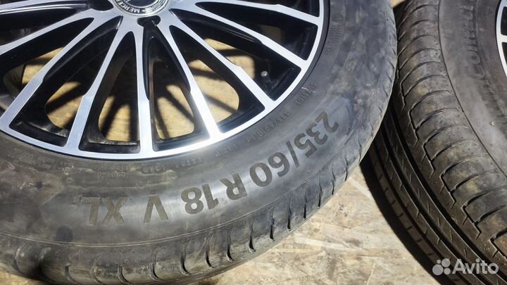 Колёса Диски Mercedes 235/60 R18 Continental лето