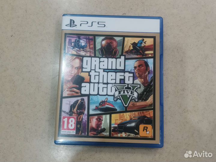 Диск GTA 5 для PS5