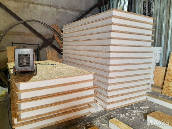 Сип панели 2500х1250х124