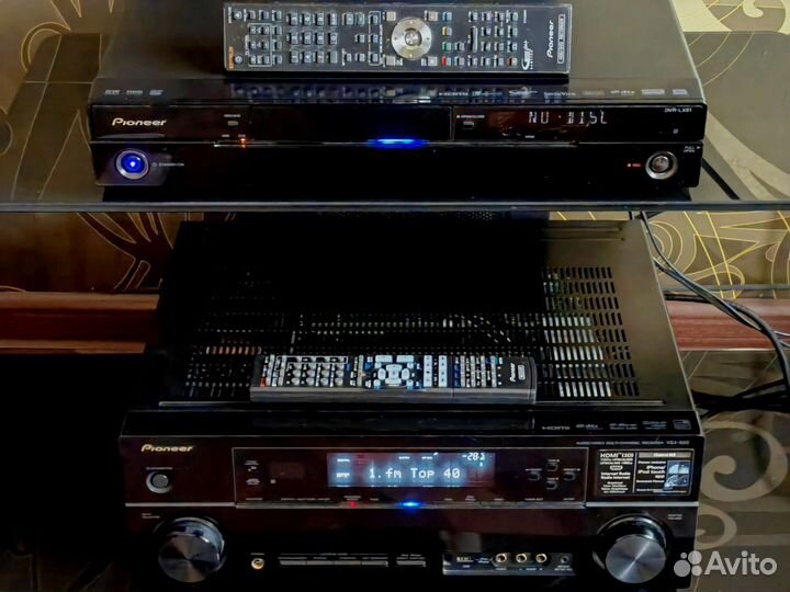 Pioneer DVD recorder, ресивер Pioneer