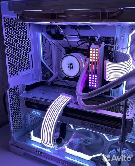 Подсветка кабеля материнской платы, видеокарты пк