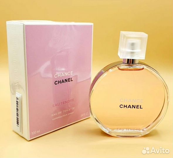 Духи chanel chance EAU tendre 100мл шанель
