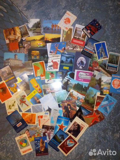 Календарики Советская пресса 160шт