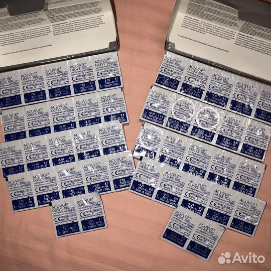 Линзы контактные acuvue oasys 1 day with HydraLuxe