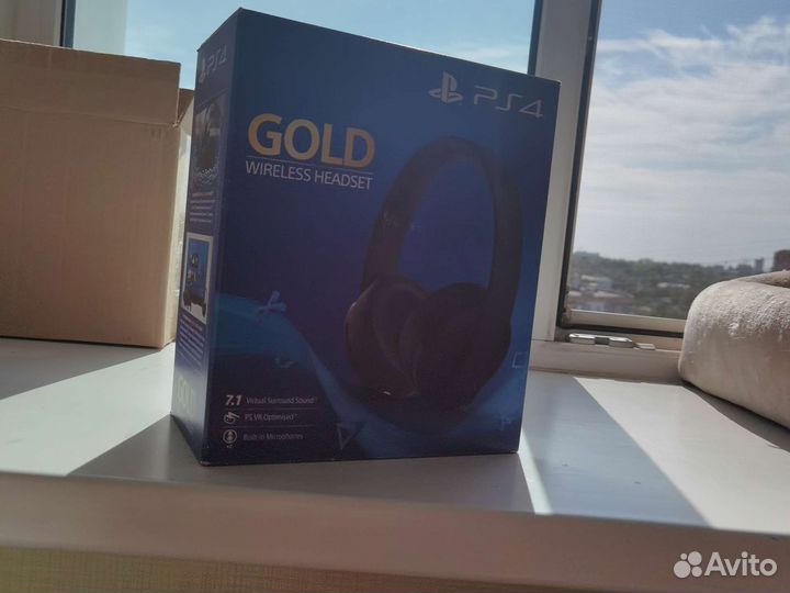 Беспроводные наушники PlayStation Gold