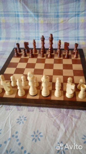 Шахматы деревянные в 2х комплектах