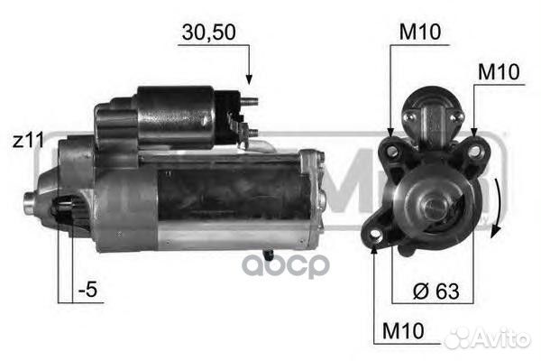 Стартер 220375 Era