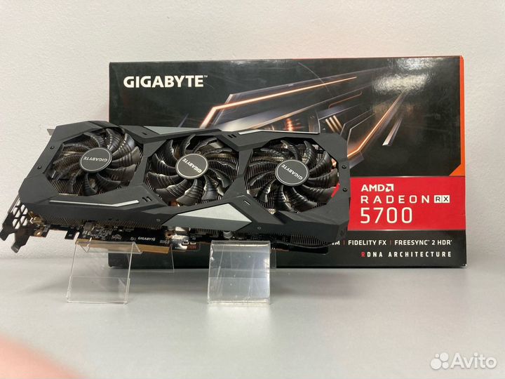 Видеокарта gigabyte AMD Radeon RX 5700 8гб gddr6