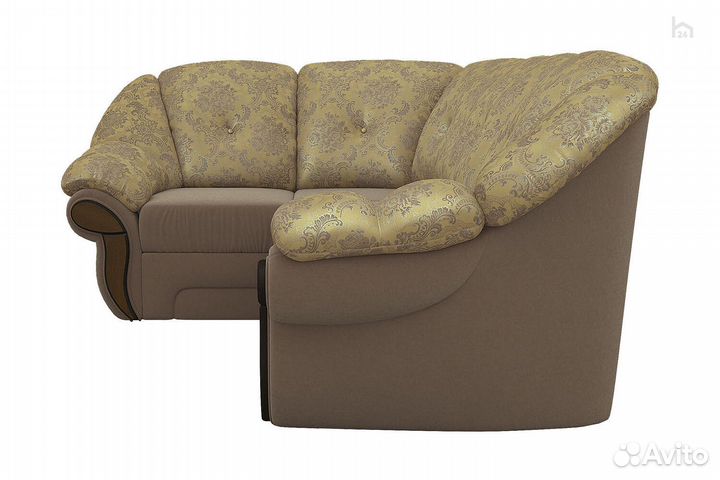 Угловой диван правый 3х1 Глория-23дм