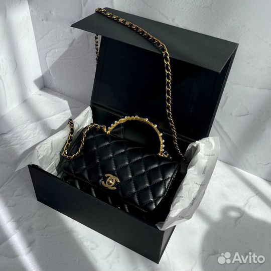 Сумка chanel, натуральная кожа, 3 цвета